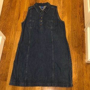 So Blue Denim Dress